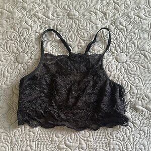 Elegant Black Lace Bandeau